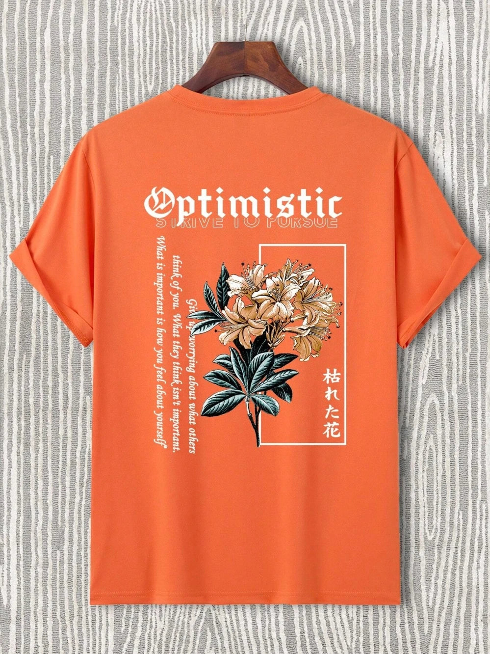 Optimistic Strive Tshirt Oversized