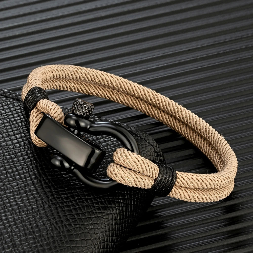 Shackle Buckle Survival Bracelet