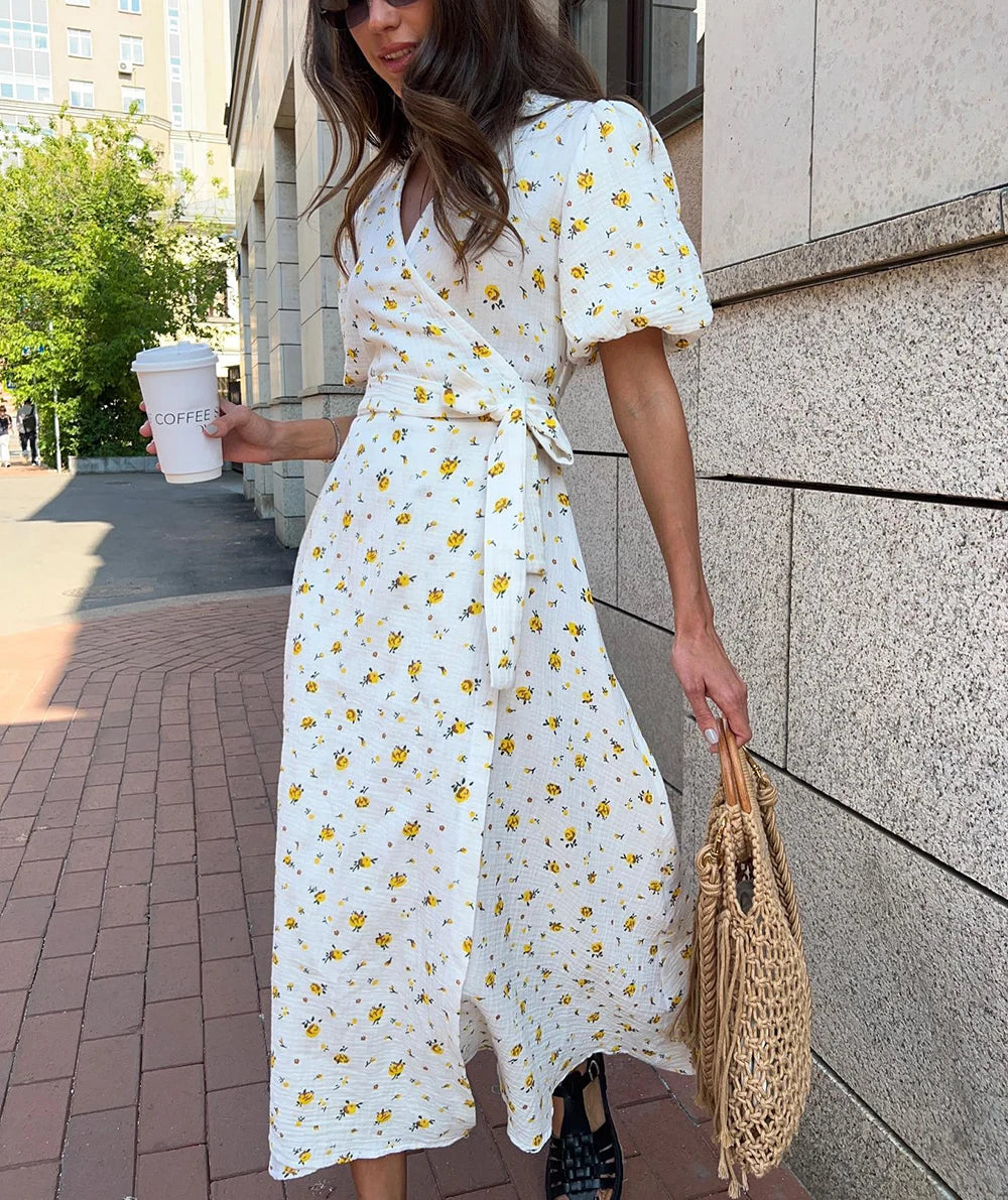 Long Elegant White Dress