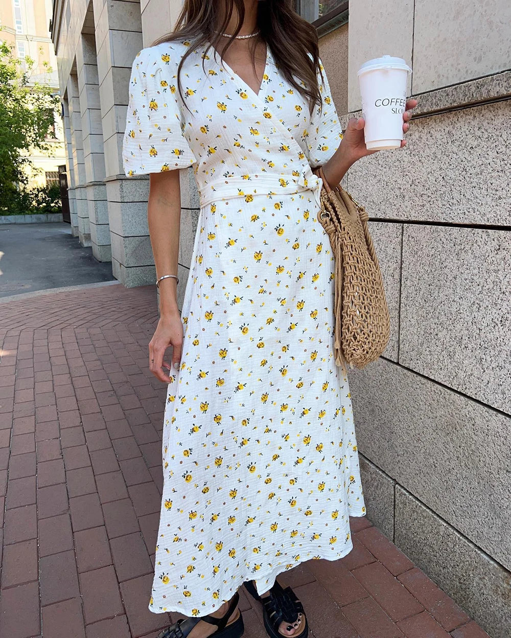 Long Elegant White Dress