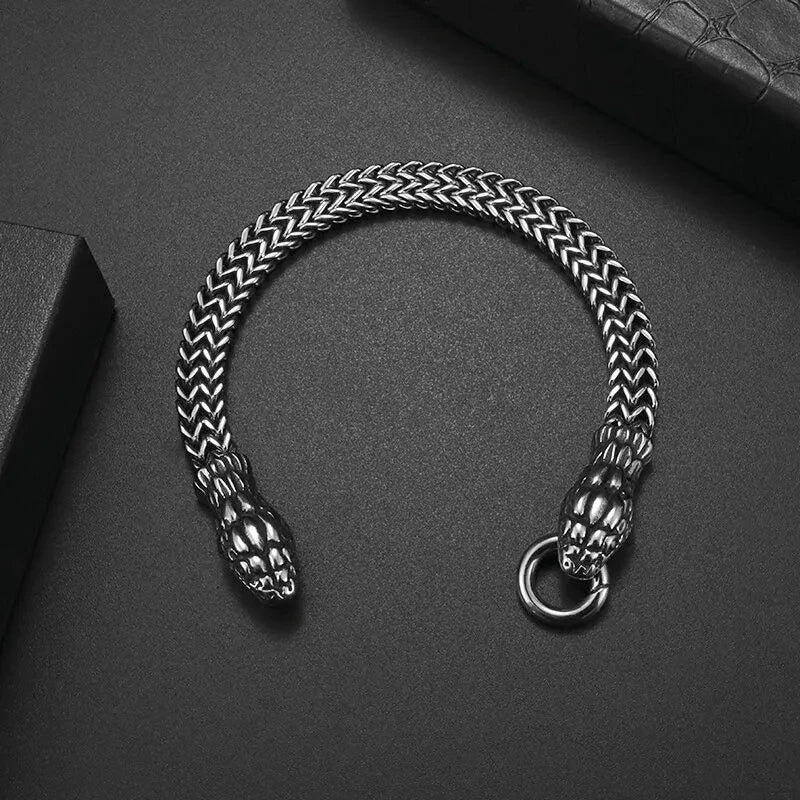 Zodiac Double Snake Bracelet