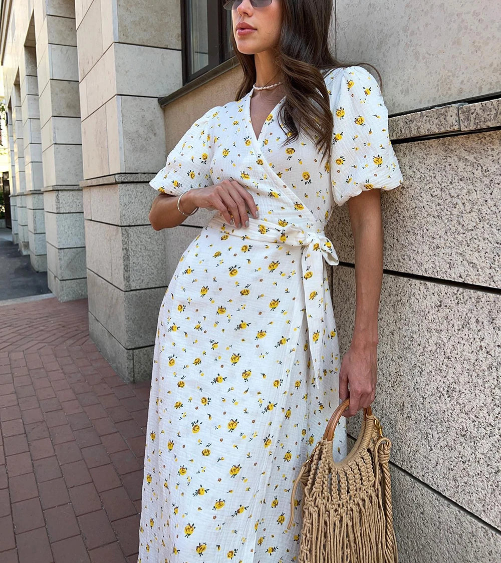 Long Elegant White Dress