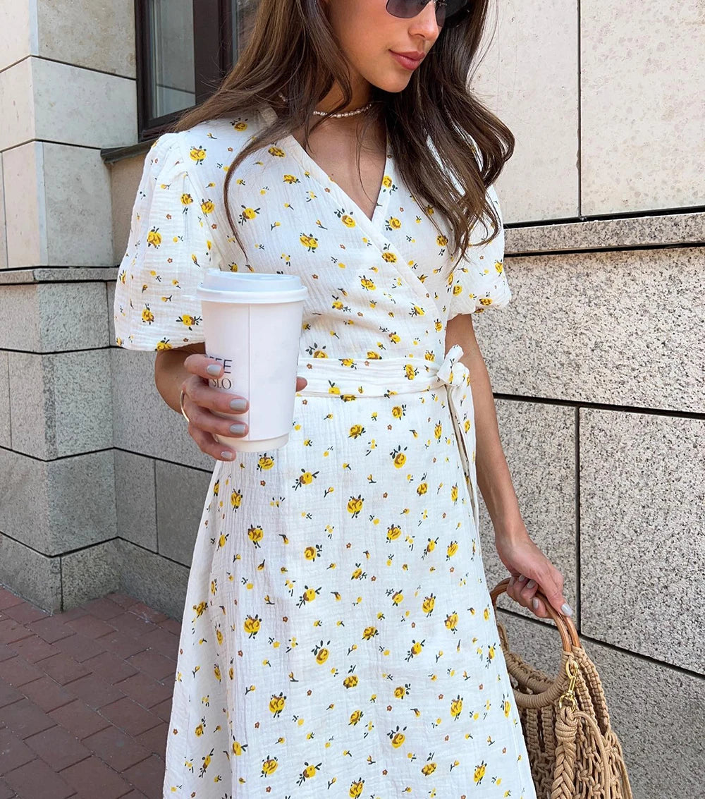 Long Elegant White Dress